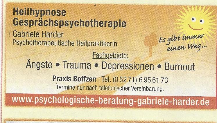 Heilpraktikerin Fur Psychotherapie Hypnosepraxis Gabriele Harder